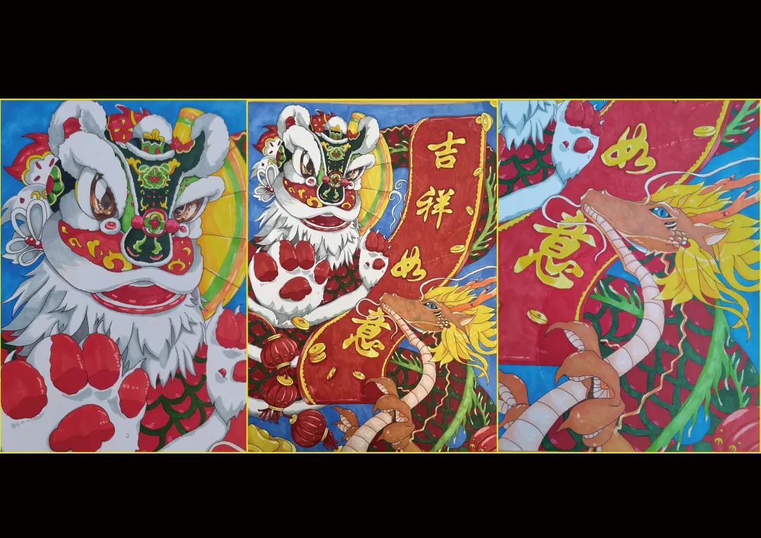 2204班 龙鑫 传统美术类获奖作品：市一等奖